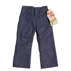 1970s NWT  kids Devil Dogs vintage jeans (4 toddler)